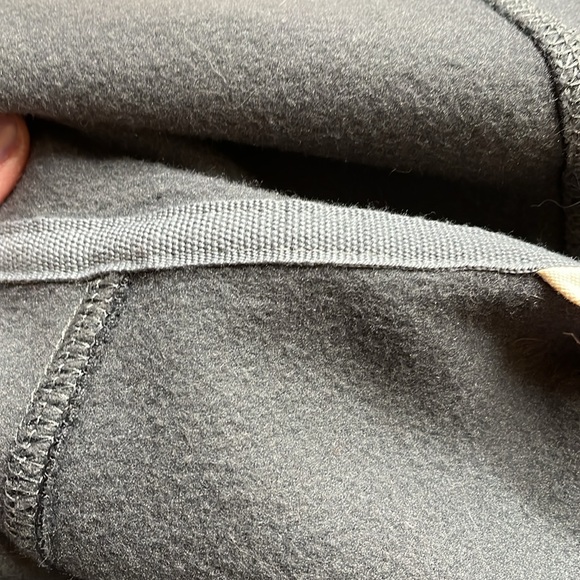 Ascend Tunic Pullover Hi-low Long Sleeve Thumb Hole Gray Fleece Mock - Picture 9 of 10